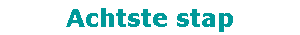 Achtste stap
