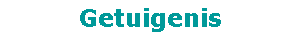 Getuigenis